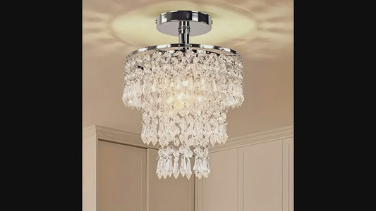 Modern Kristallkrona – Glittrande Elegans i Kompakt Format