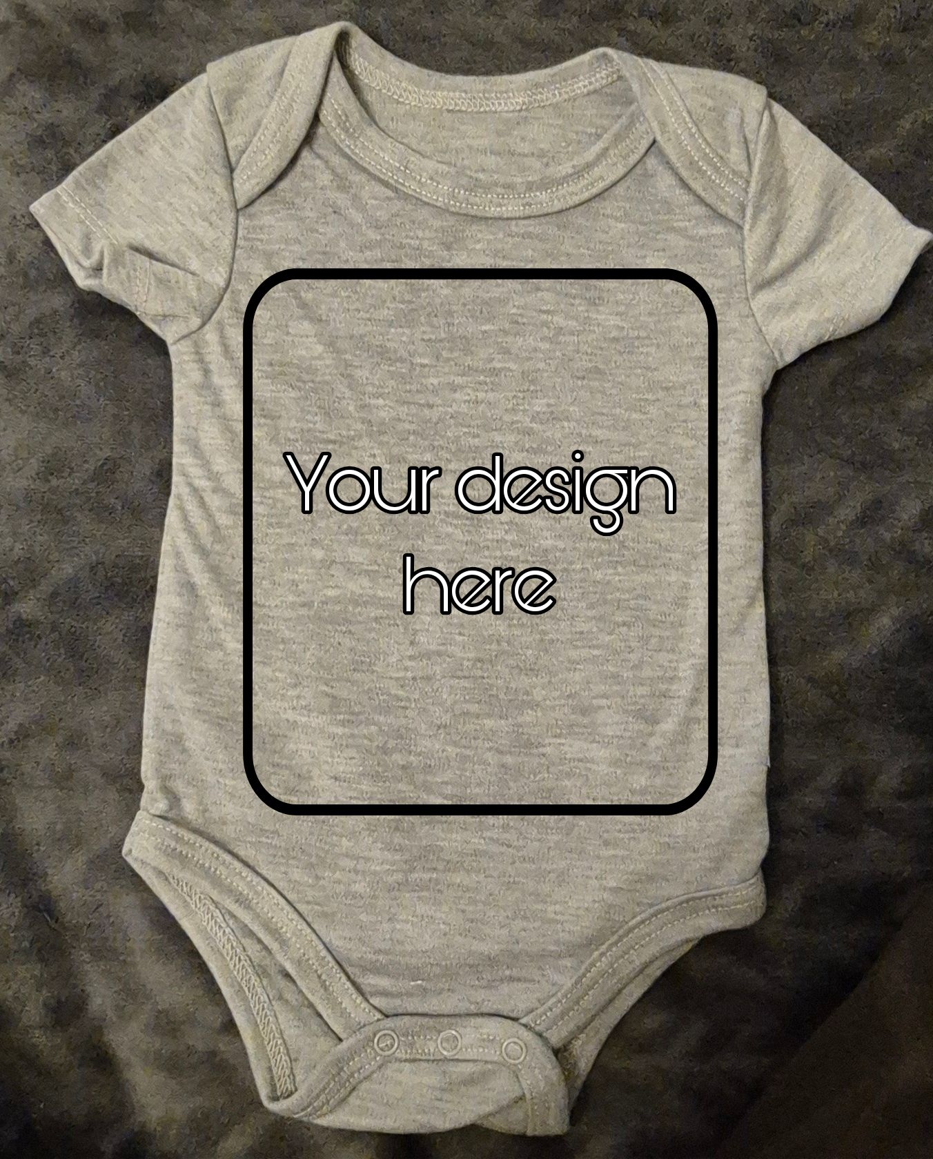 Personlig Babybody i olika förger med Eget Tryck