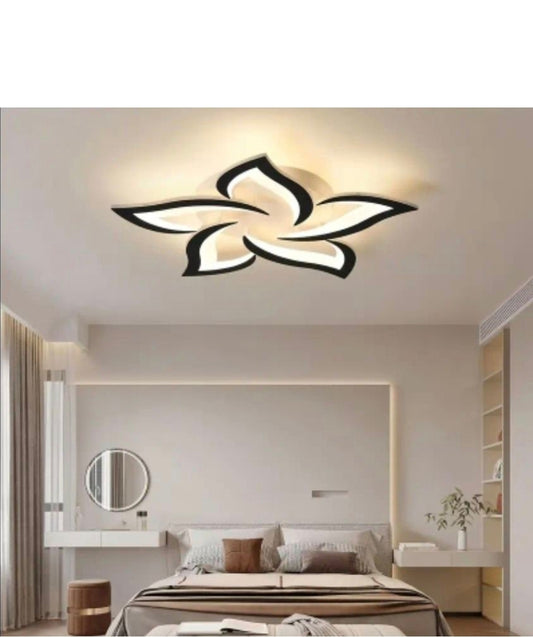 Modern Blomformad LED-Taklampa – Stilren Elegans för Ditt Hem!