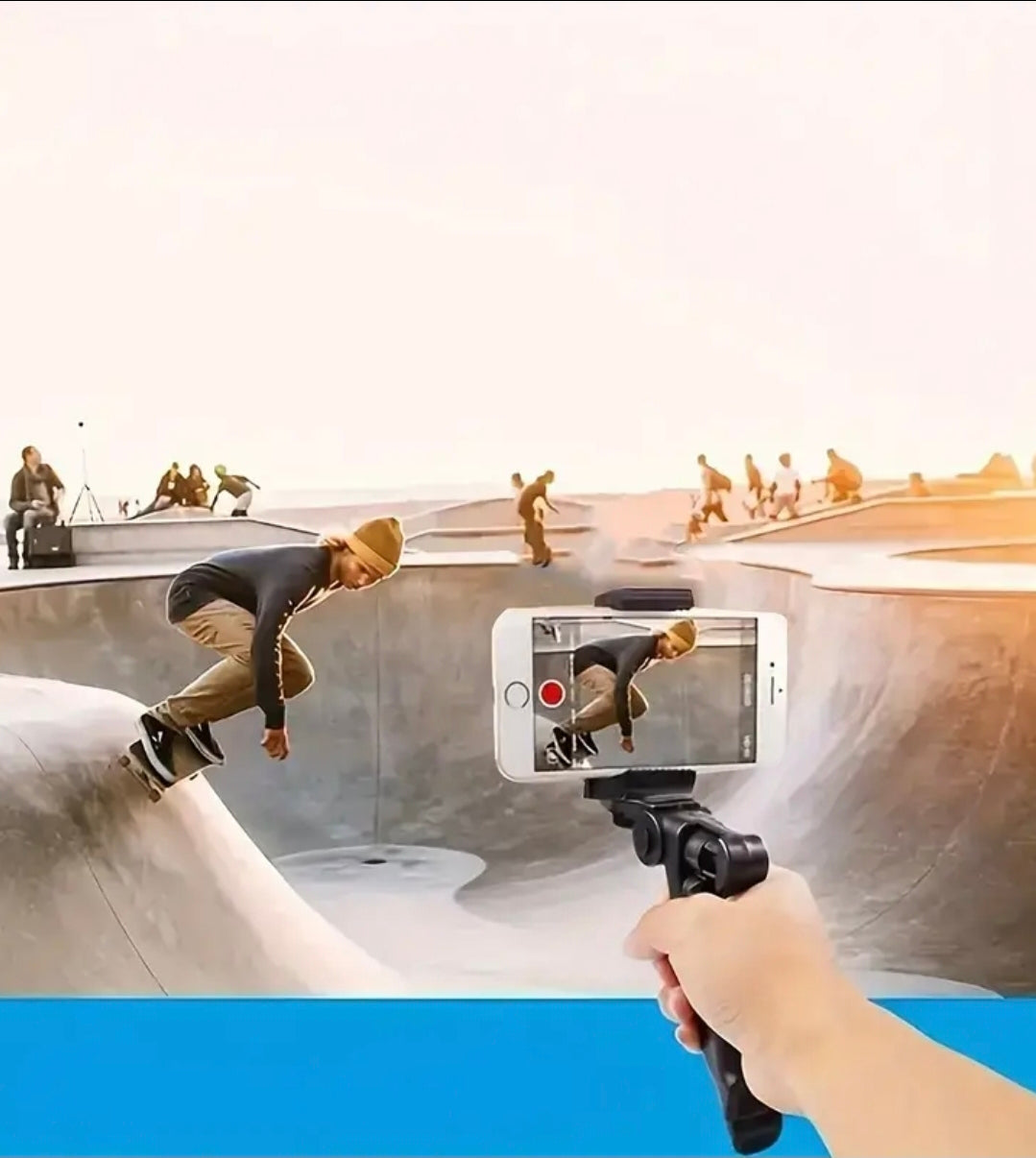 Justerbart Mini Tripod Stativ för Mobil & Kamera