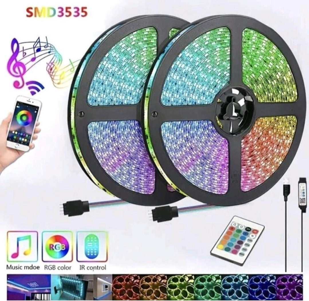 RGB LED Ljusslinga 10 meter