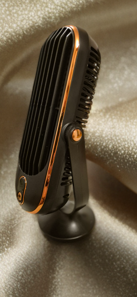 Portabel luftkonditionering – Dubbelmotor, 5 hastigheter, 720° rotation