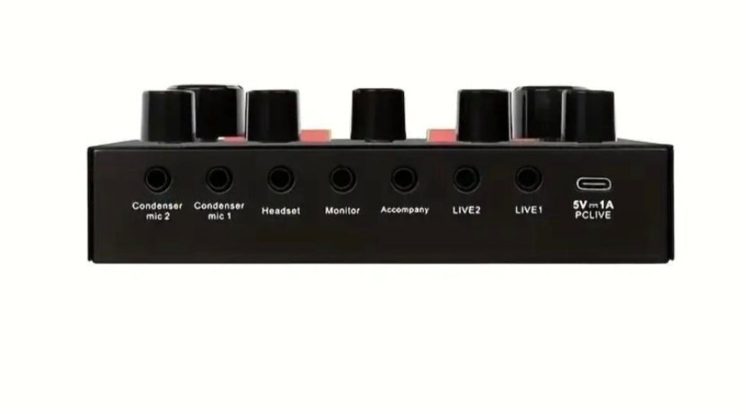 Komplett Podcastutrustningskit – BM800 Mikrofon & V8S Ljudkort