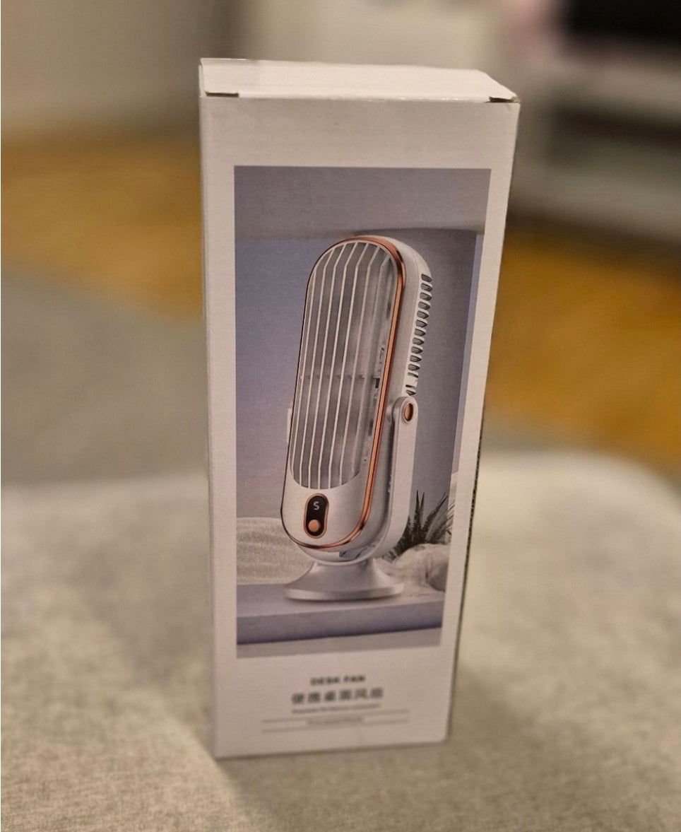 Portabel luftkonditionering – Dubbelmotor, 5 hastigheter, 720° rotation