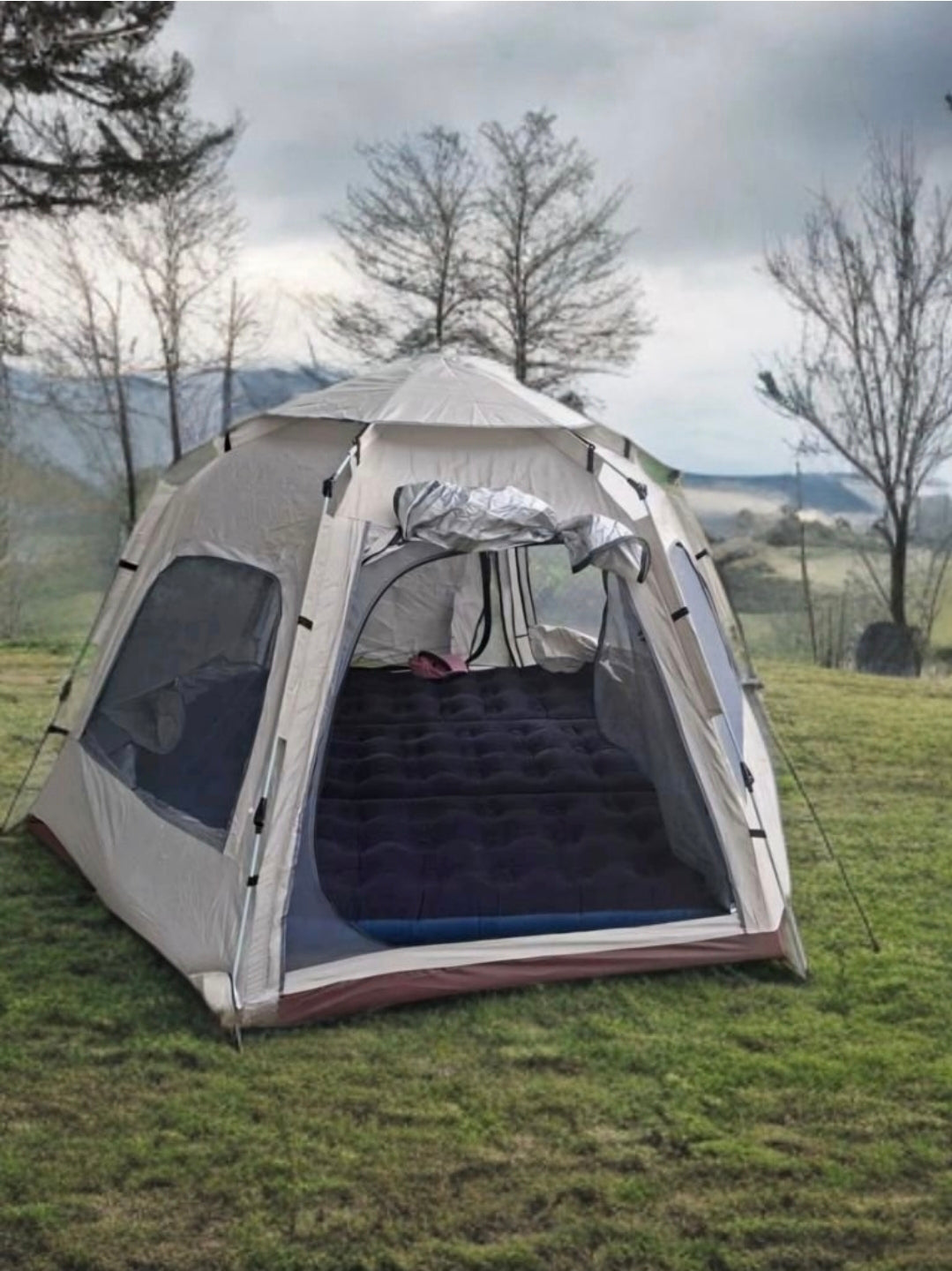 Pop-up tält för camping 5-6 personers, Automatisk